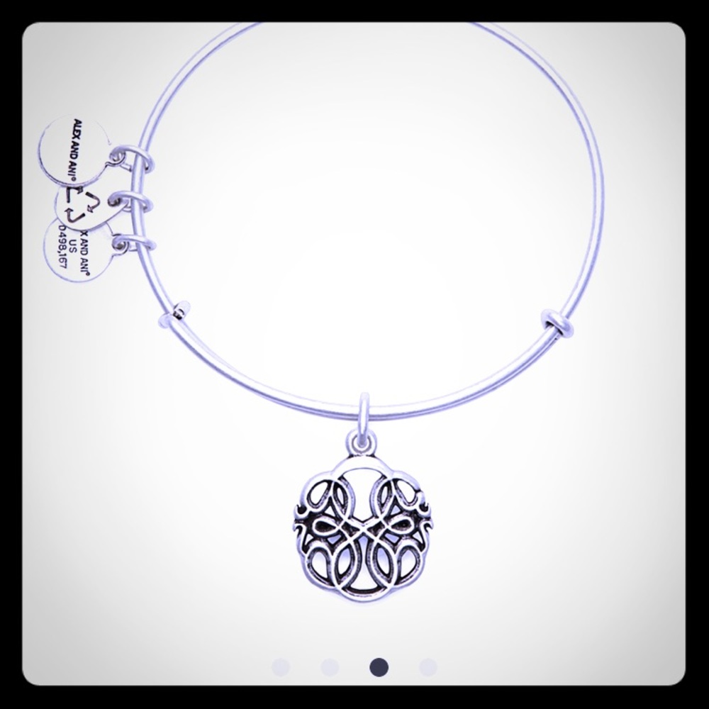 Alex and ani path of life charm bracelet